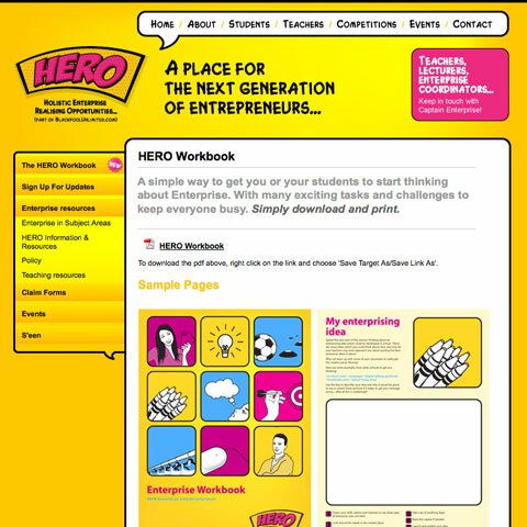 H.E.R.O Web Design