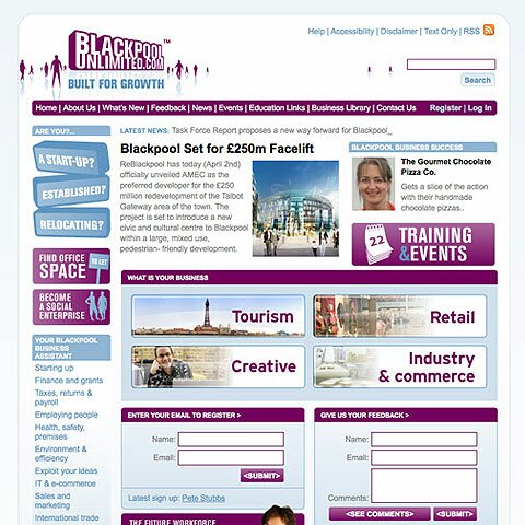 Blackpool Unlimited Web Design