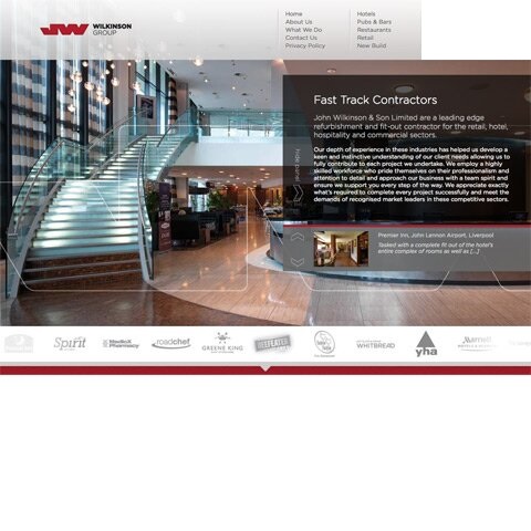 J Wilkinson & Son Web Design