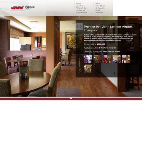 J Wilkinson & Son Web Design