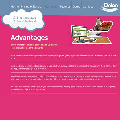 OnionNet Web Design