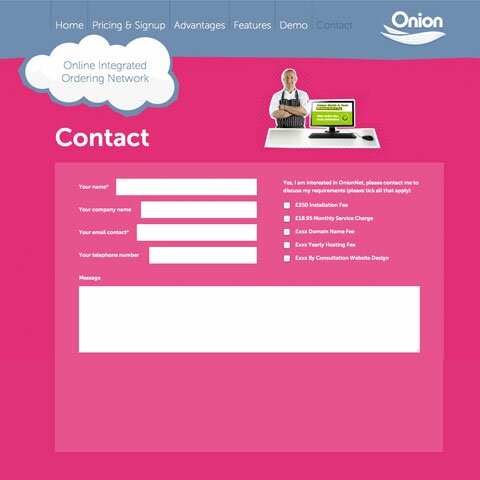 OnionNet Web Design