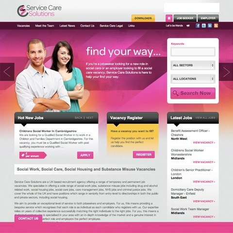 Service Care Solutions Web Design