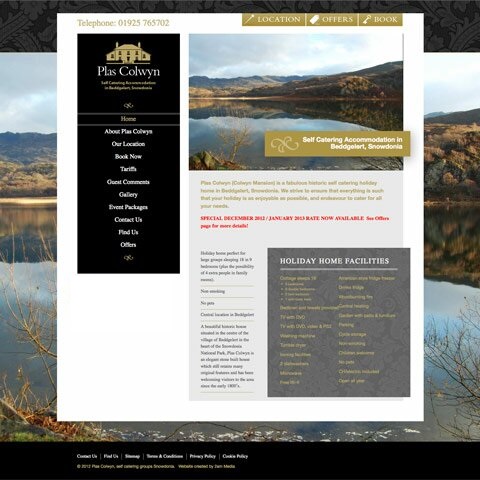 Plas Colwyn Web Design